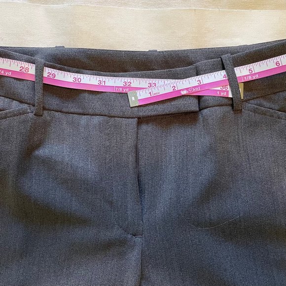 GEORGE brand charcoal grey heather trousers size 6 - Picture 7 of 10